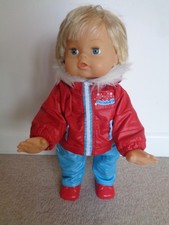 cicciobello doll wearing snow