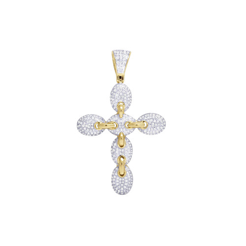 Men 10k yellow gold real - men's,