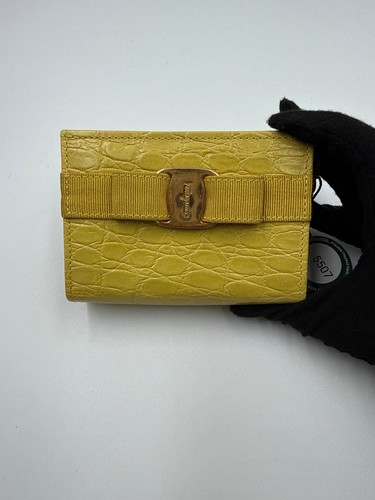 Salvatore ferragamo yellow