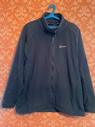 Mens black berghaus full zip - black,