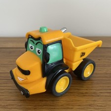 RARE 2009 Golden Bear Toys My First JCB Toddler Pullback Dumper Truck Toy   10cm