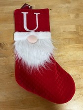 Red Christmas Gonk Stocking