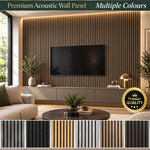 Acoustic wall panels wooden - wall,