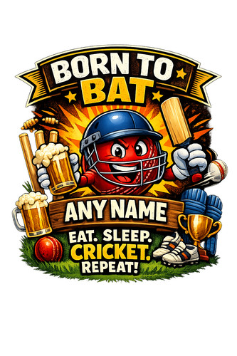 Personalised cricket fan cap - cricket,