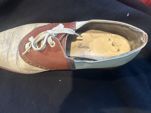 Vintage spalding saddle oxford - saddle,