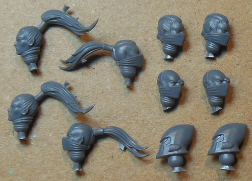 Shroud runners 10x heads - runners,