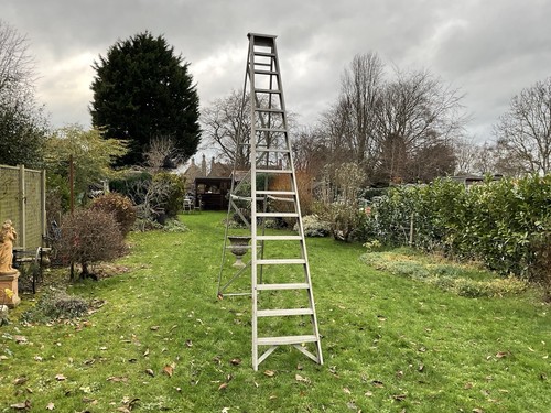 Step ladder aluminium 12ft - ladder,