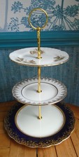 3 tier  china cake stand