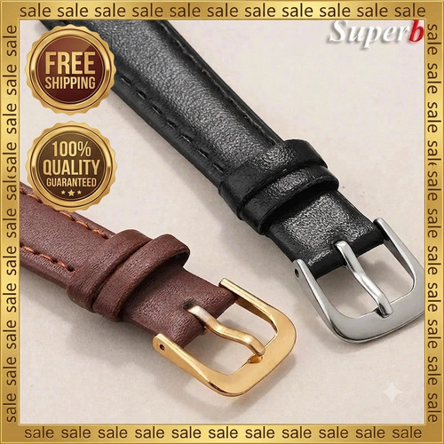 Genuine leather watch strap - genuine,