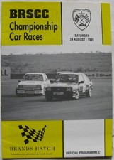 BRANDS HATCH 24 Aug 1991 BRSCC