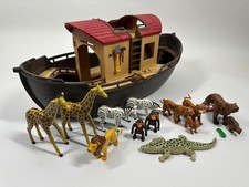 Playmobil Noahs Ark & Animals - Not Complete - Ideal For Spares