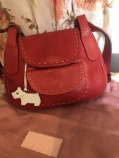 #56.  RADLEY Small Red Leather
