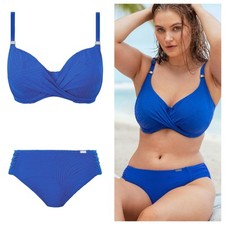Fantasie Ottawa Pacific Blue Bikini Set UK 36E Brief M/12