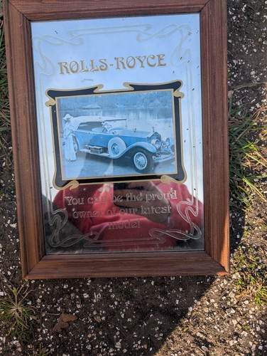 Rolls royce picture mirror - picture, pub