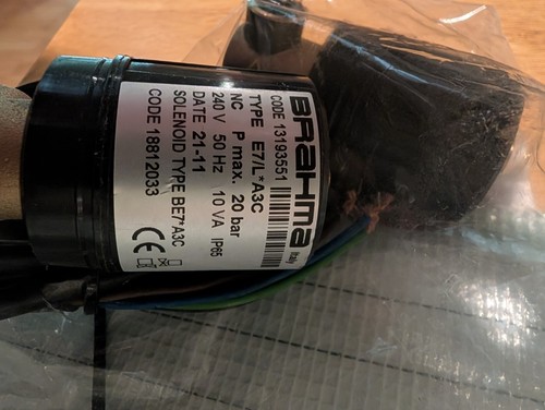 Brahma electro solenoid valve - brahma,