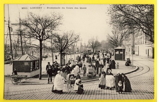 Old postcard brittany lorient - postcard,