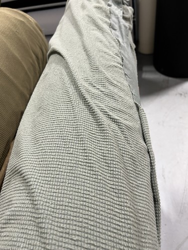 Light gray grid fleece - grid,