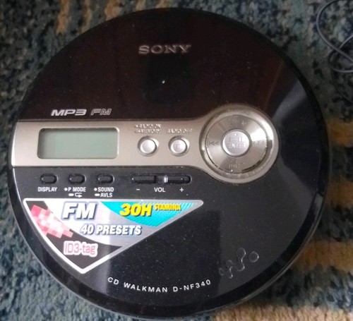 Sony player walkman - cd,