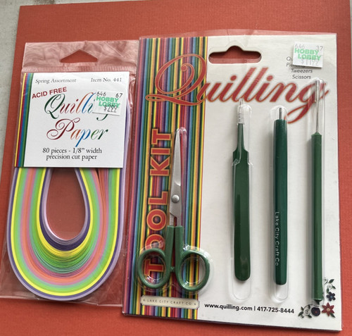 Quilling craft kit tools - craft,