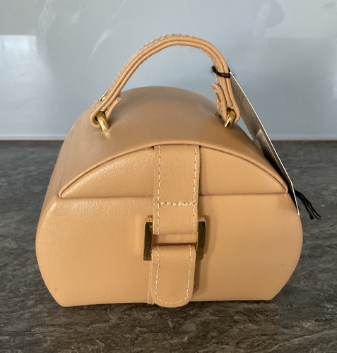 Small tan leather - tan,