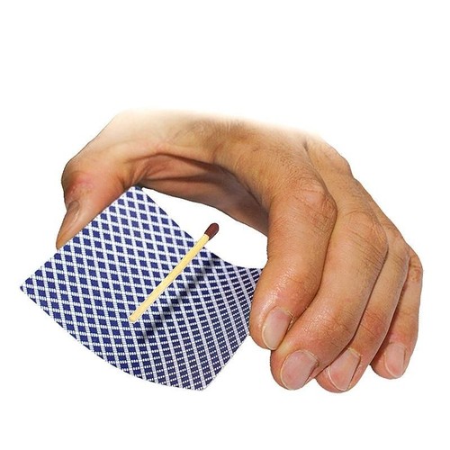 Floating match magic trick - match,