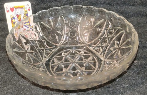 Vintage pressed glass - pressed,
