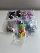 TY Teenie Beanie Babies-1993 Mcdonalds Happy Meal Toys All Sealed 7 Toys.