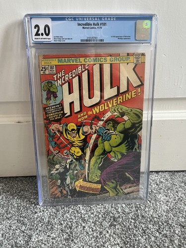 Incredible hulk 181 - 181., 1st