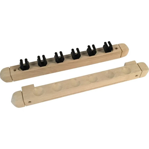 White wall mounted - wooden, cue