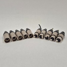 10x Neutrik NC5FX NC5MX 5-Pole Pin XLR Cable Connector Set of 5 Male/5 Female