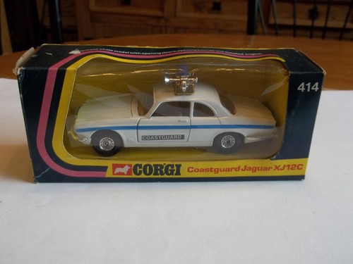 Corgi 414 coastguard jaguar - corgi,