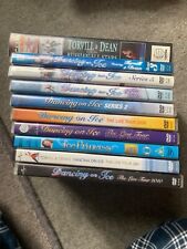 dvd x 9 ice skating torvil and dean live tour,+ vhs,golden moments.2007-11