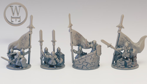 White tree captain set - white, 10mm