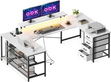 167×102 cm Corner Desk with