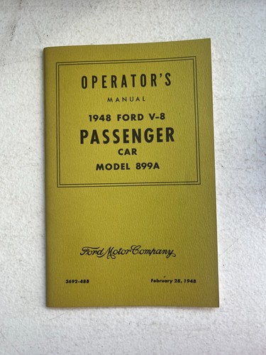 1948 ford passenger car model - ford,