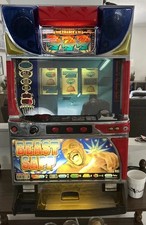 Eleco LTD Slot Machine Video Screen With Beast Sapp and Others Coin Operated