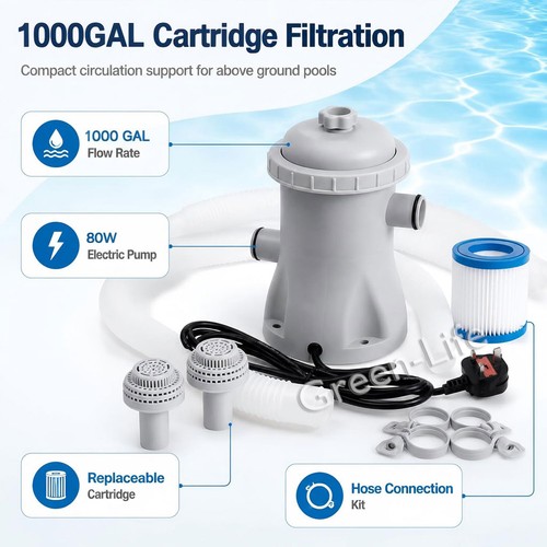 Swimming pool electric filter - pool,