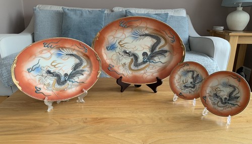Vintage hand painted japanese - ,