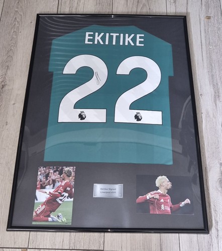 Signed football shirt - football, ekitike