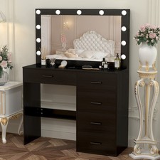 Black Dressing Table Makeup