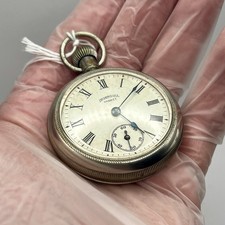 Antique 1911 Ingersoll Yankee Pocket Watch *WORKS*