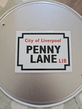 Vitreous Enamel Sign PENNY