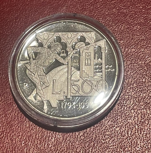 Italy republic 1993 - republic, 500