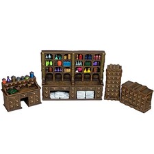 Painted Apothecary Furniture