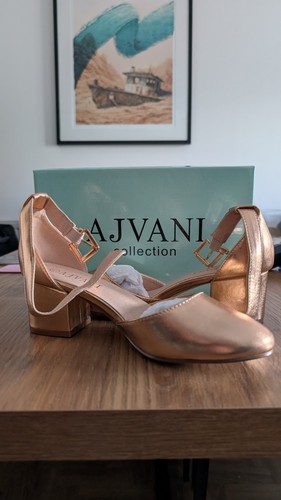 Ajvani rose gold - rose, block