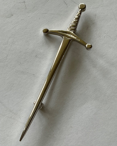 Vintage celtic brooch - vintage,