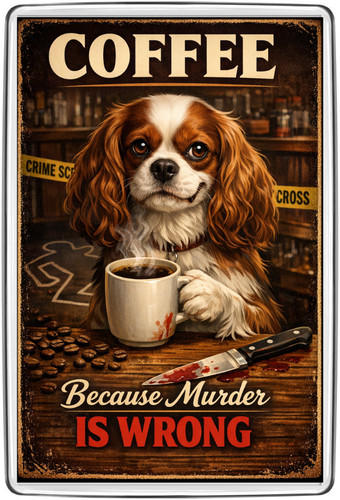 Cavalier king charles spaniel - king,