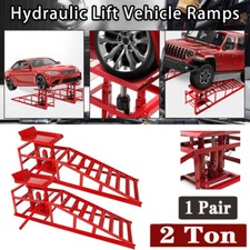 2x Car Ramps Lift 4 Ton