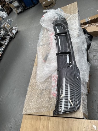 Rear bumper diffuser twin - rear,