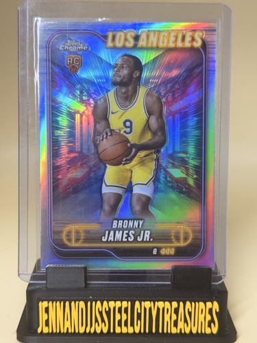 2024 topps chrome bronny - 2024-25,